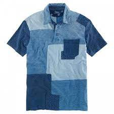 Patchwork Polo Shirt