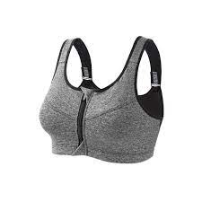 Zipped Sports Bra